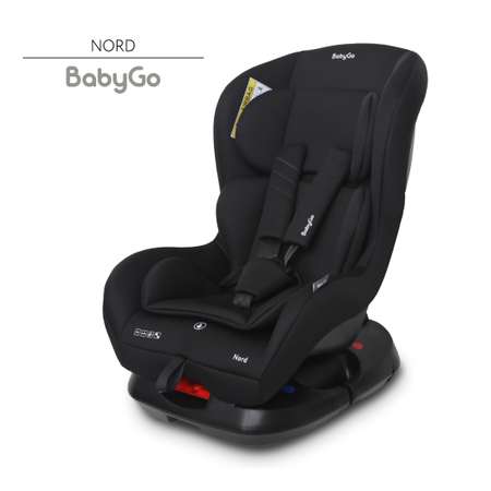 Автокресло BabyGo Nord 0+/1 (0-18 кг) черный