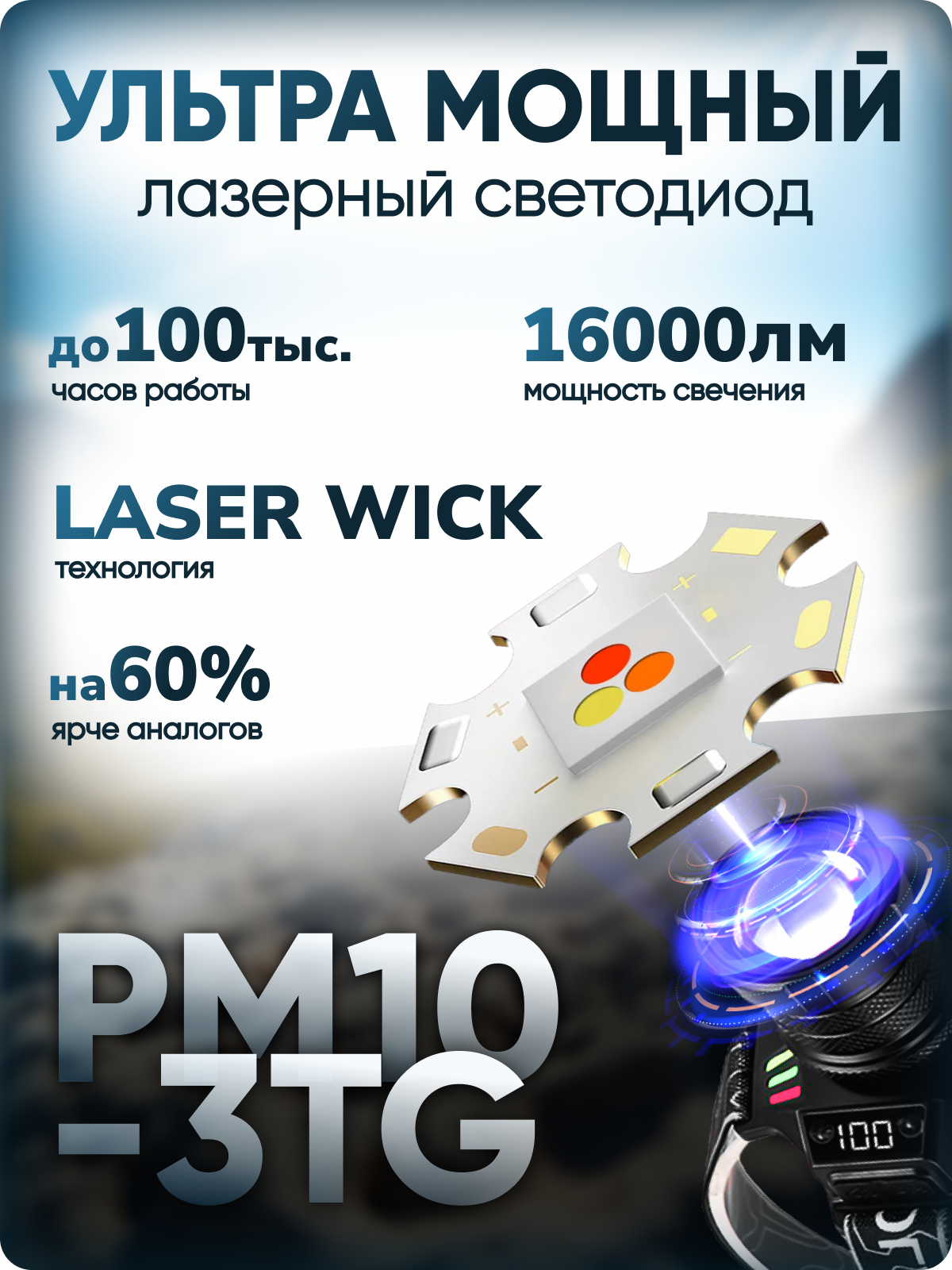 Налобный БлинДаГриф фонарь - фото 4