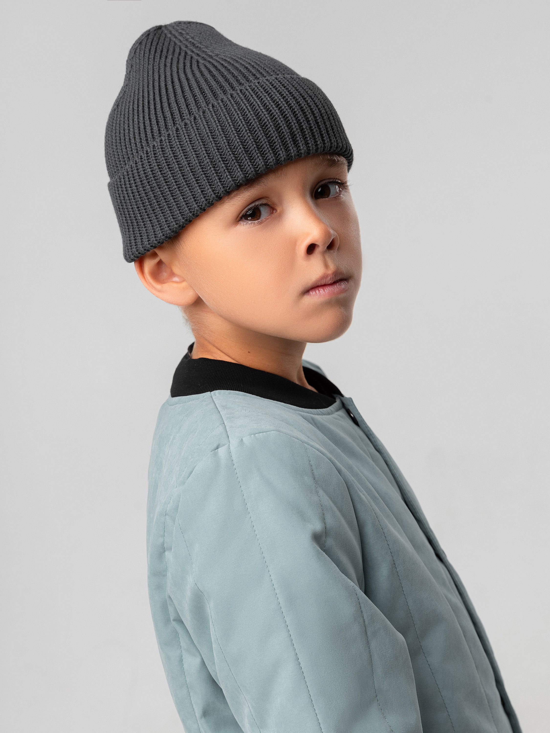 Шапка Bodo 10-403MU_графит - фото 3