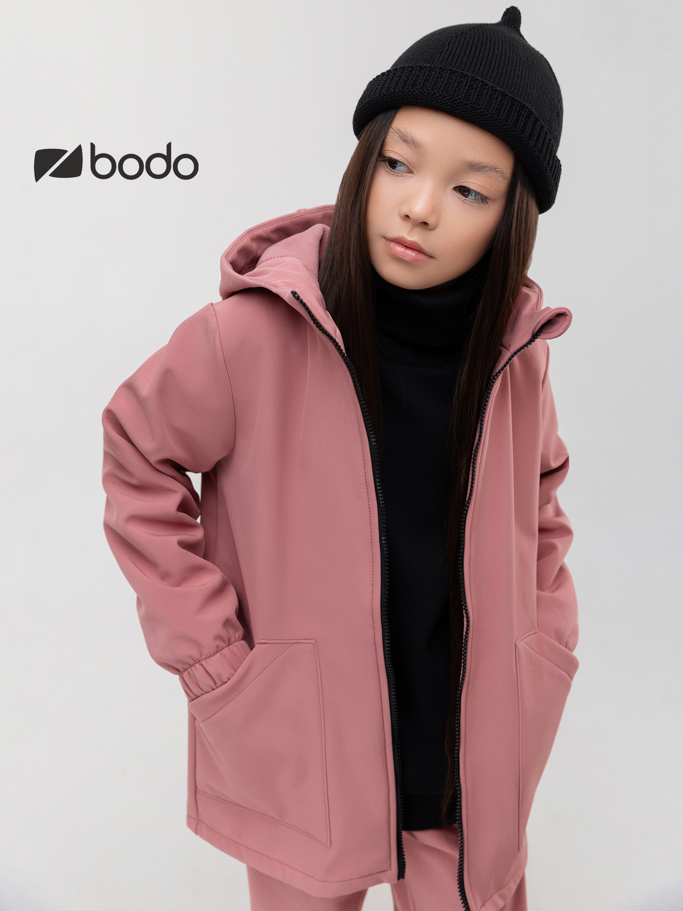 Костюм Bodo 32-47МU_серо-розовый - фото 5