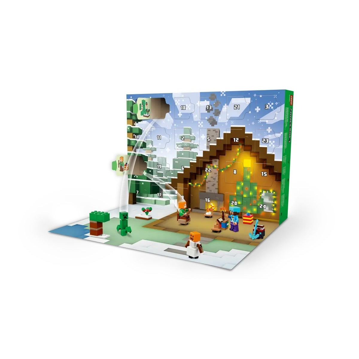 Конструктор LEGO Minecraft Рождественский календарь 300 дет. - фото 3