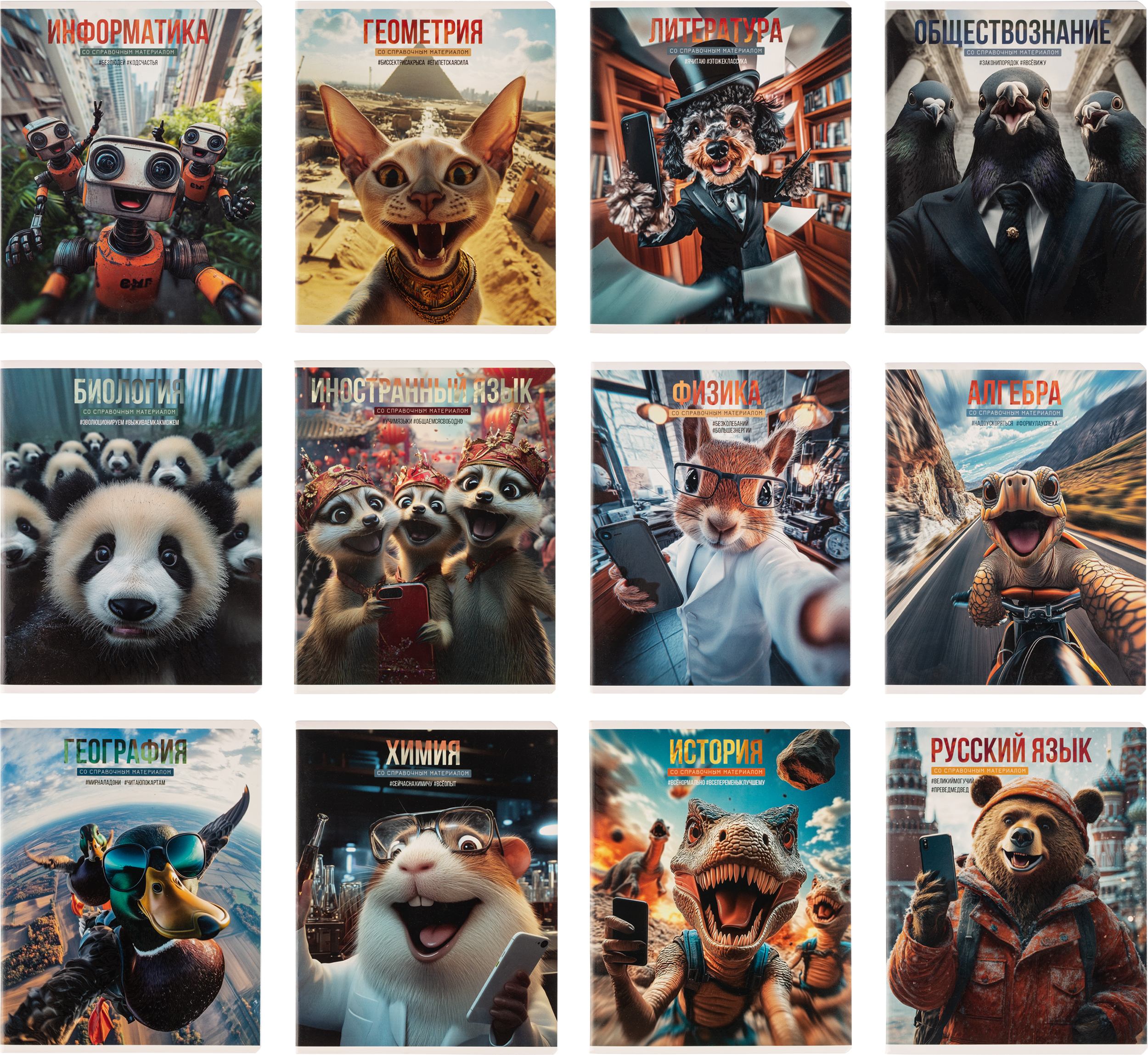 Тетрадь Комус клетка - фото 1