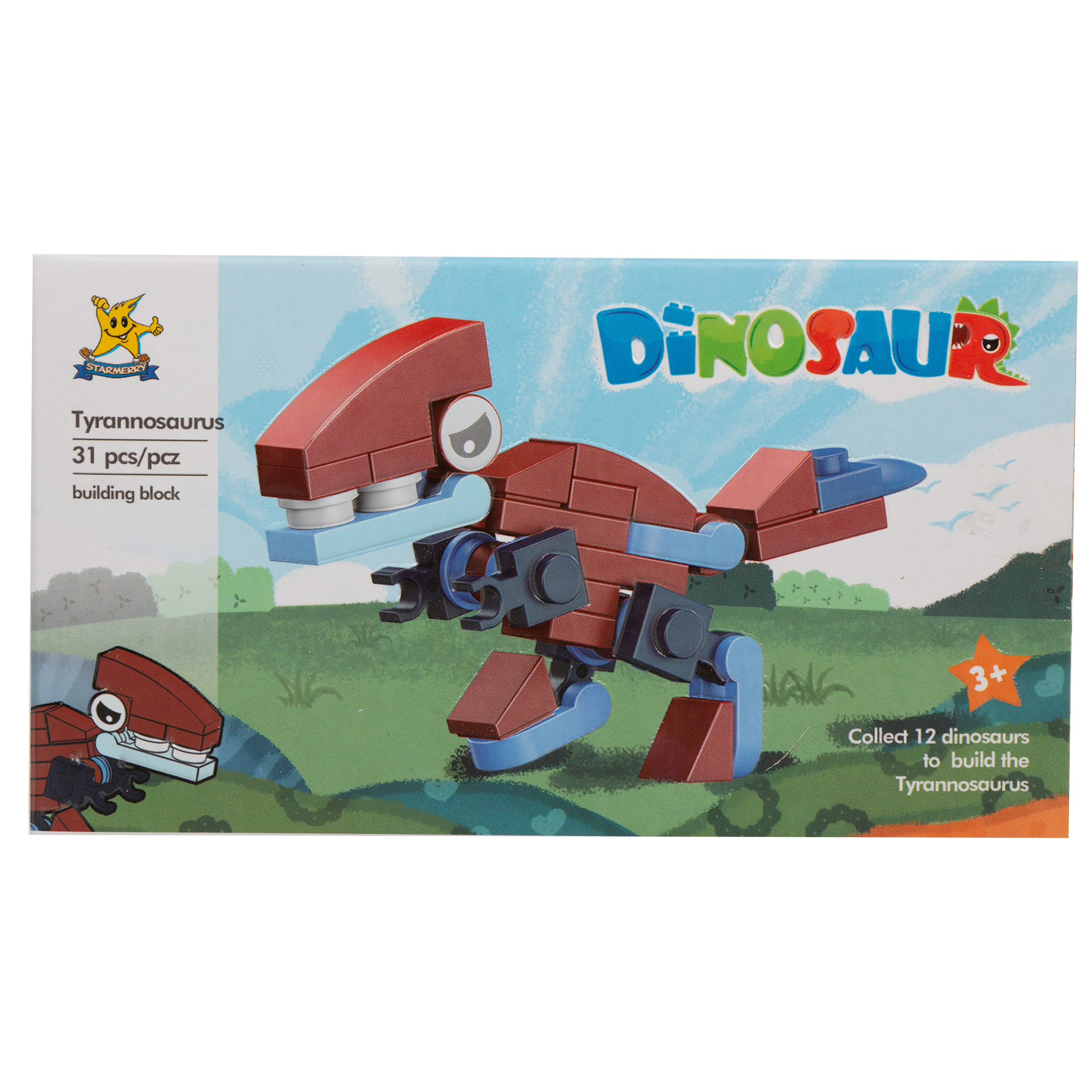 Конструктор KiddiePlay Фигурка динозавра - фото 13