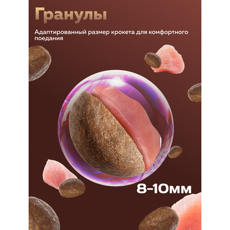 Корм сухой Зоогурман Ferma Hypoallergenic Индейка 1,5 кг