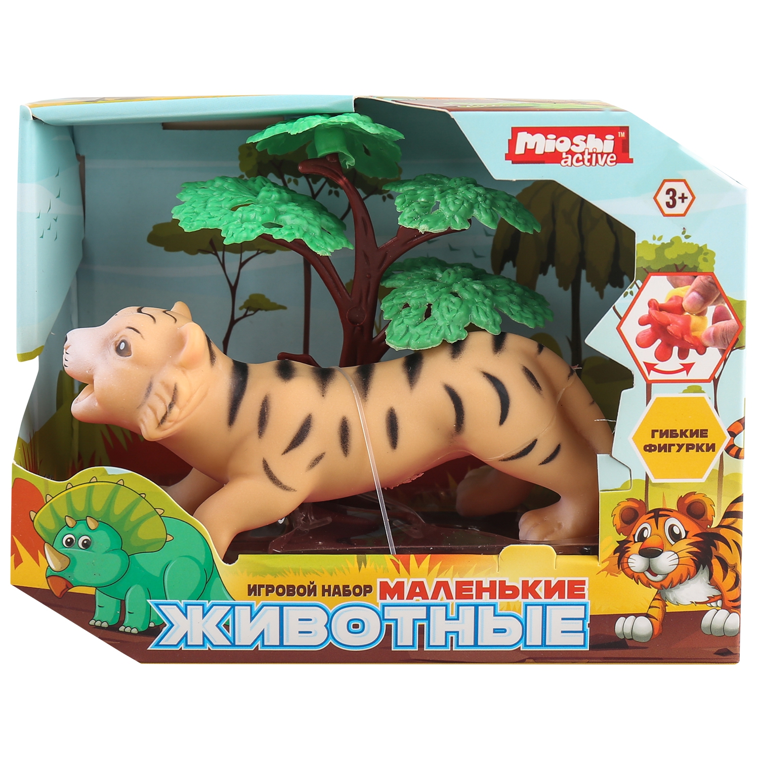 Игровой набор Mioshi Маленькие звери: Тигр - фото 3
