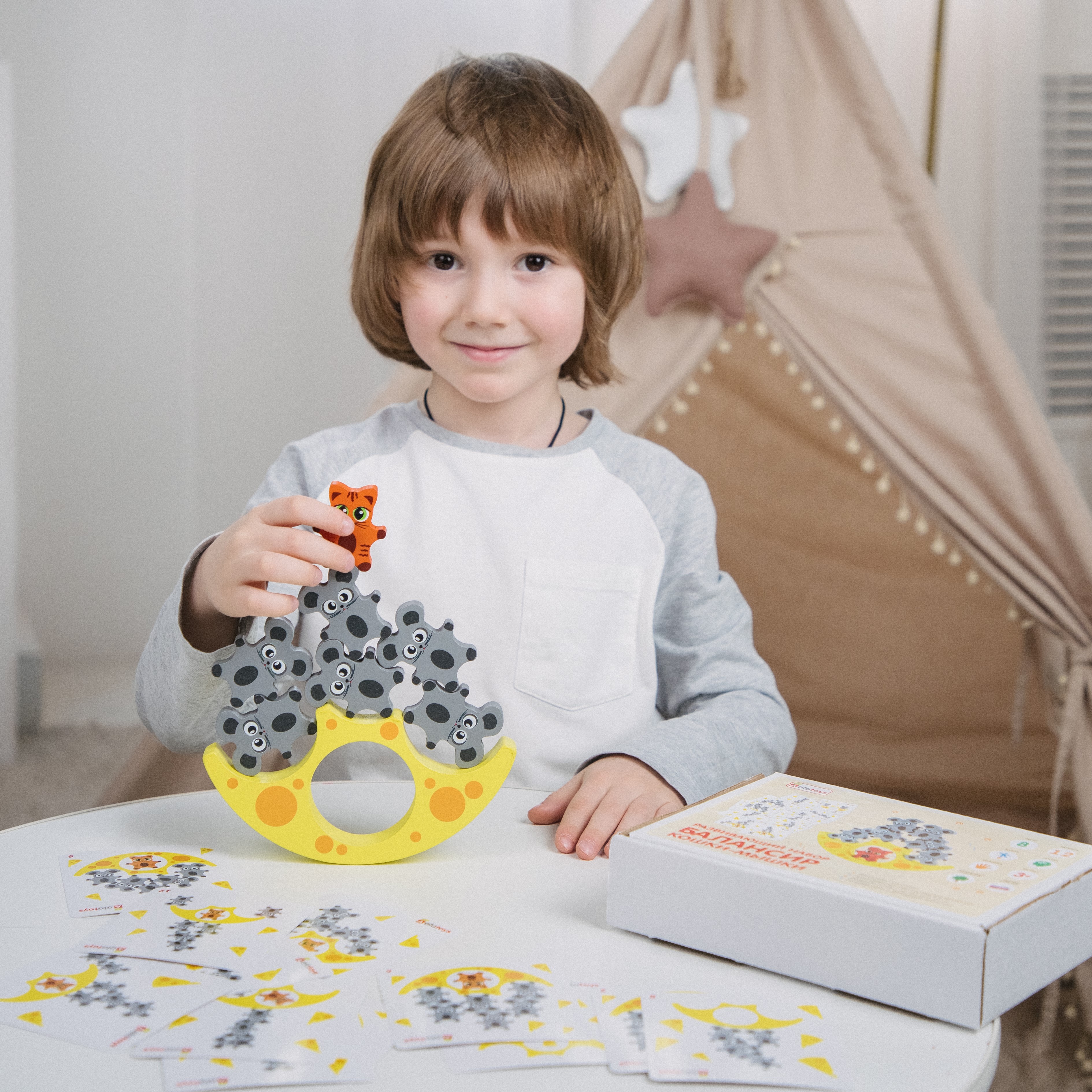 Игрушка Alatoys сортер Кошки-Мышки в ассортименте - фото 13