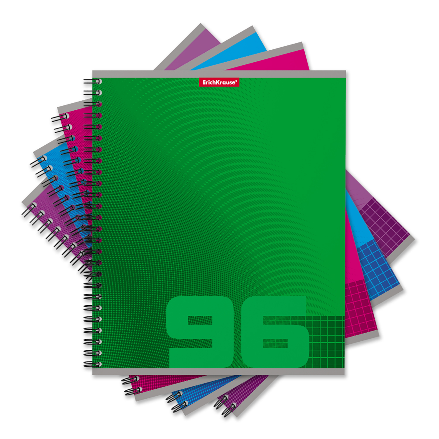 Общая тетрадь ErichKrause клетка 96 лист. в ассортименте - фото 2
