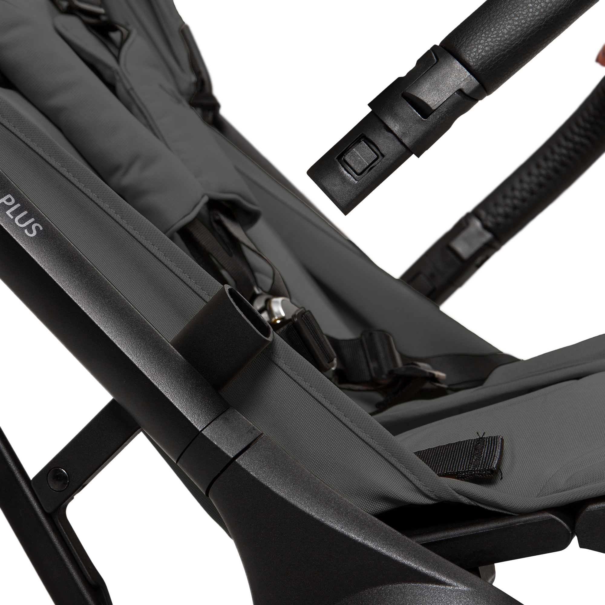 Коляска прогулочная Sweet Baby Colibri Plus Dark Grey серый - фото 24