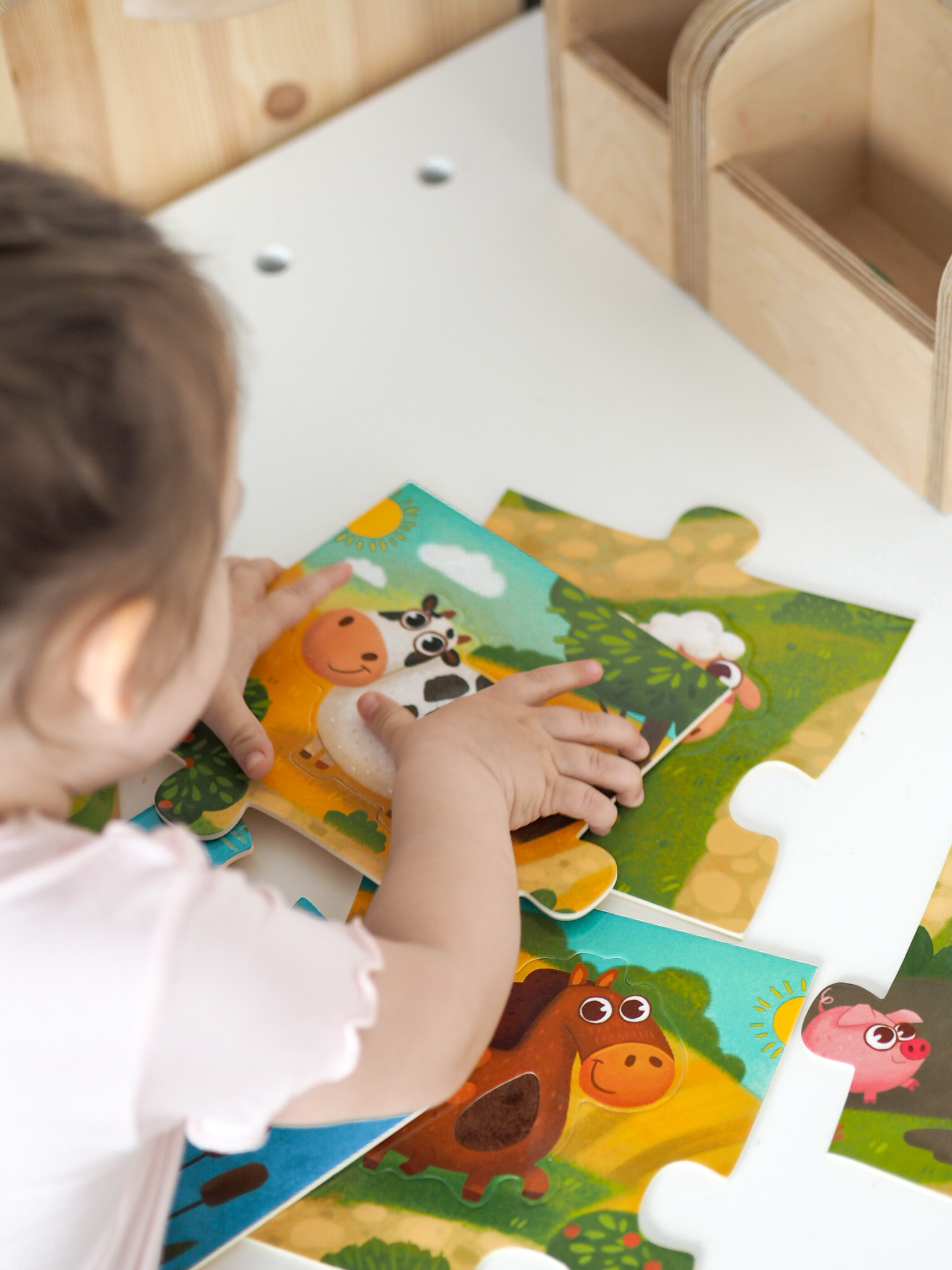 Пазл Счастье внутри Веселая Ферма напольный - фото 1