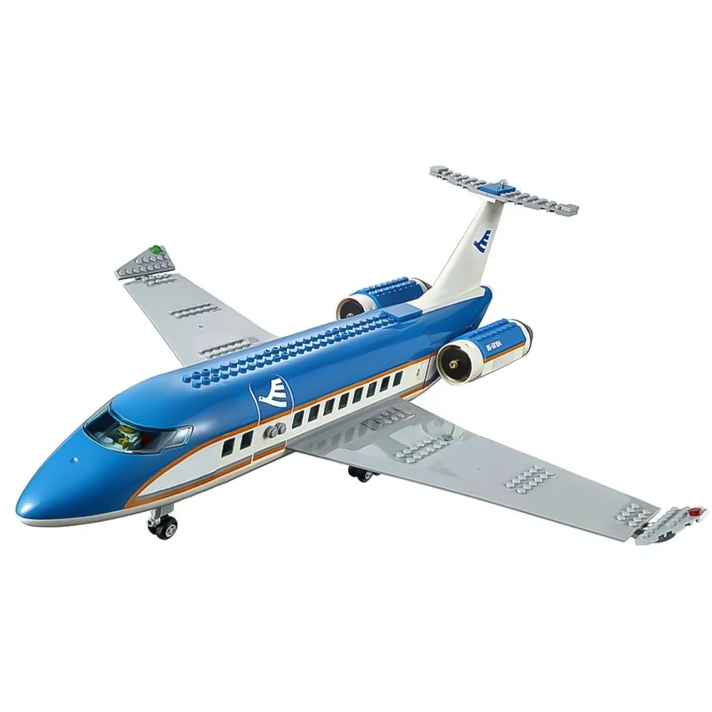 Конструктор Madliani Пассажирский самолет 694 дет. - фото 3