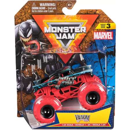Монстр-трак Monster Jam Marvel Venom красный