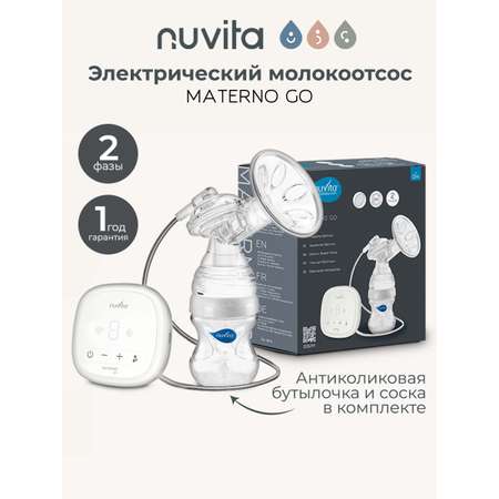 Молокоотсос электрический Nuvita Materno Go