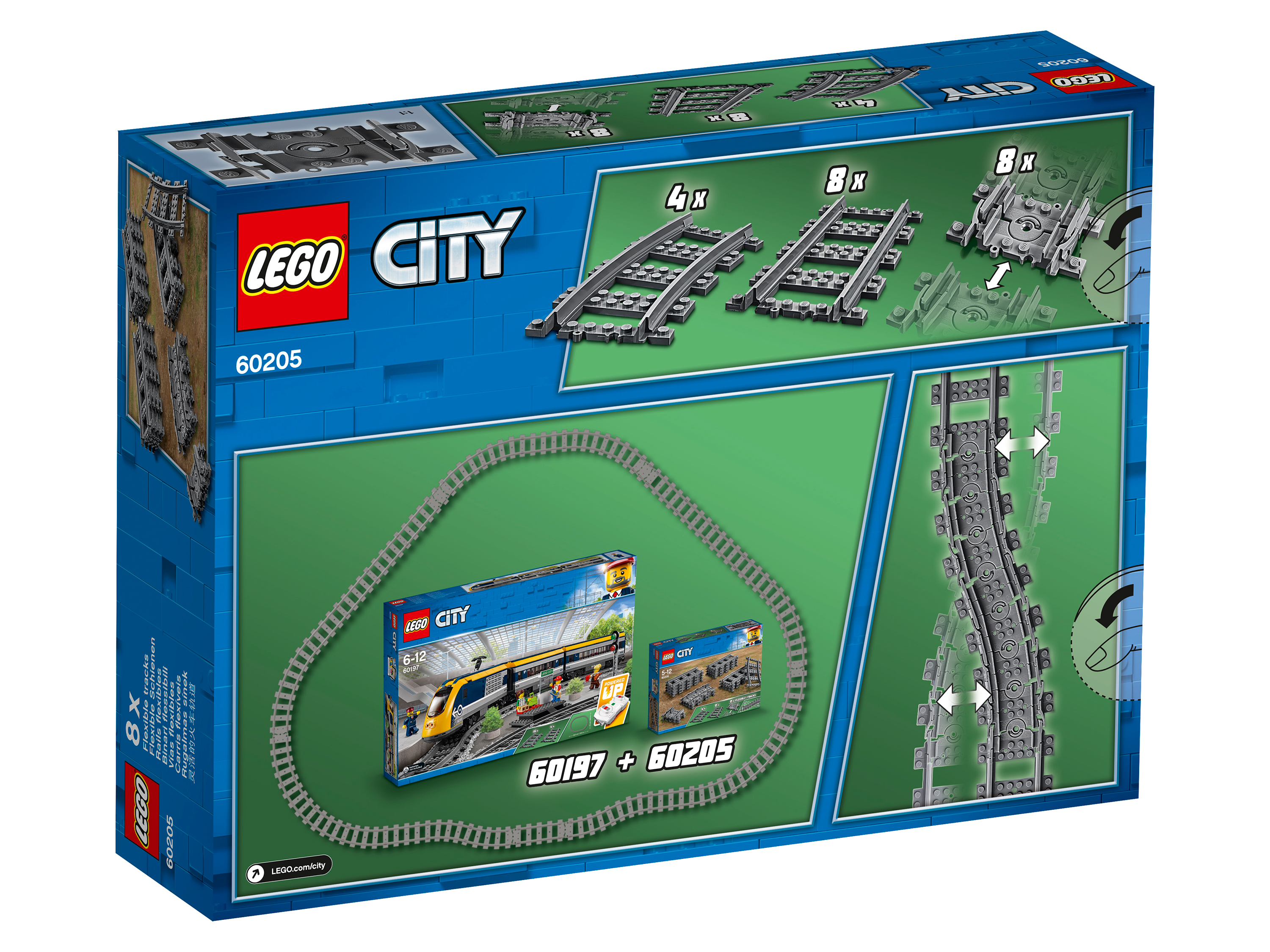 Конструктор LEGO City Trains 60205 20 дет. - фото 3