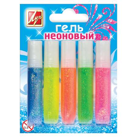 Краски витражные Луч 5 цв.