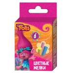 Восковые мелки Trolls 6 шт.