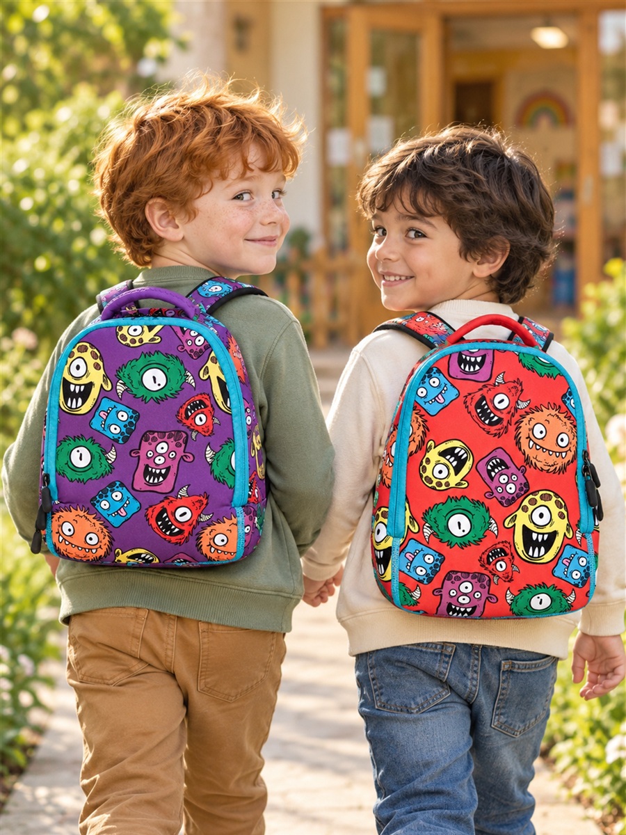 Рюкзак микробы PIFPAF KIDS 12-0207S - фото 4