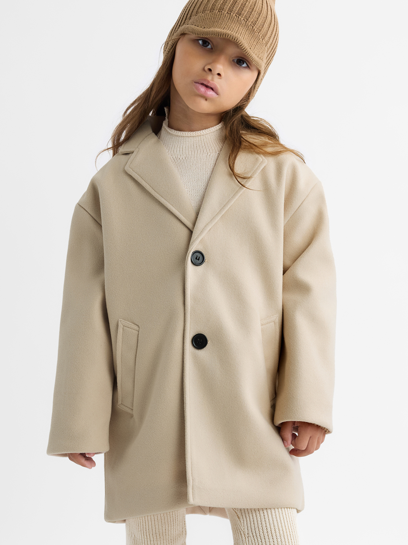 Пальто Happy Baby 89132-1_beige - фото 1