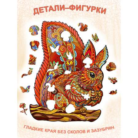 Пазл Белоснежка деревянный
