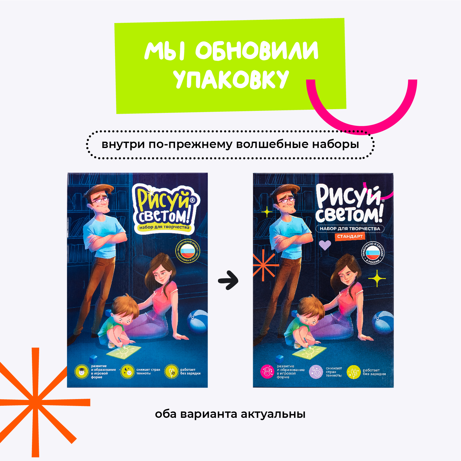 Набор для рисования светом Рисуй светом - фото 2