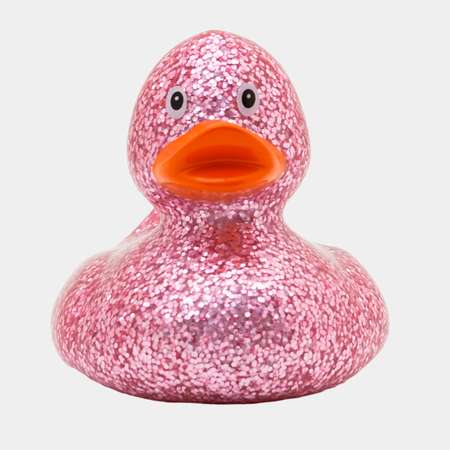 Игрушка Funny ducks Диско розовая уточка для ванны