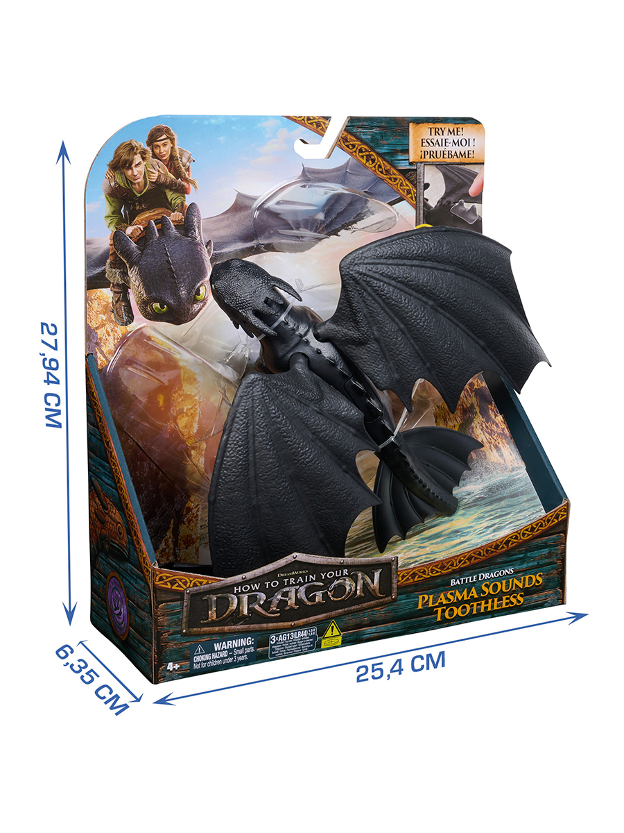 Игровой набор Dragons How to Train Your Dragon Интерактивная игрушка Беззубик - фото 4