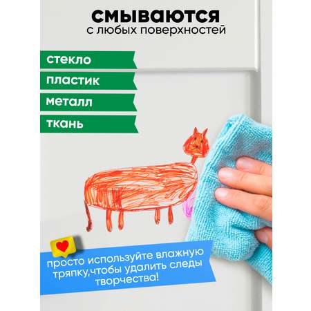 Фломастеры ПАНДАРОГ 12 цв.
