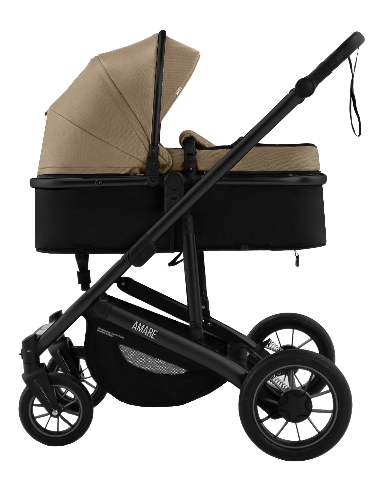 Коляска трансформер Sweet Baby Amare GL Beige бежевый - фото 22