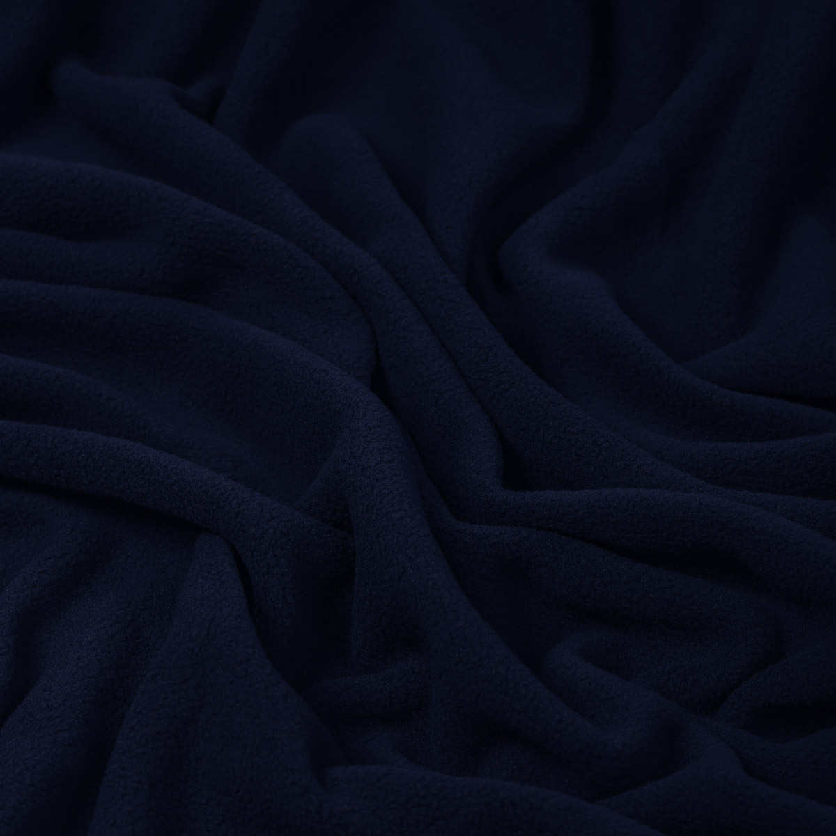 Ткань TBY флис 2-х 190 г/м² 100% полиэстр ширина150см цвет темно-синий уп.2м - фото 6