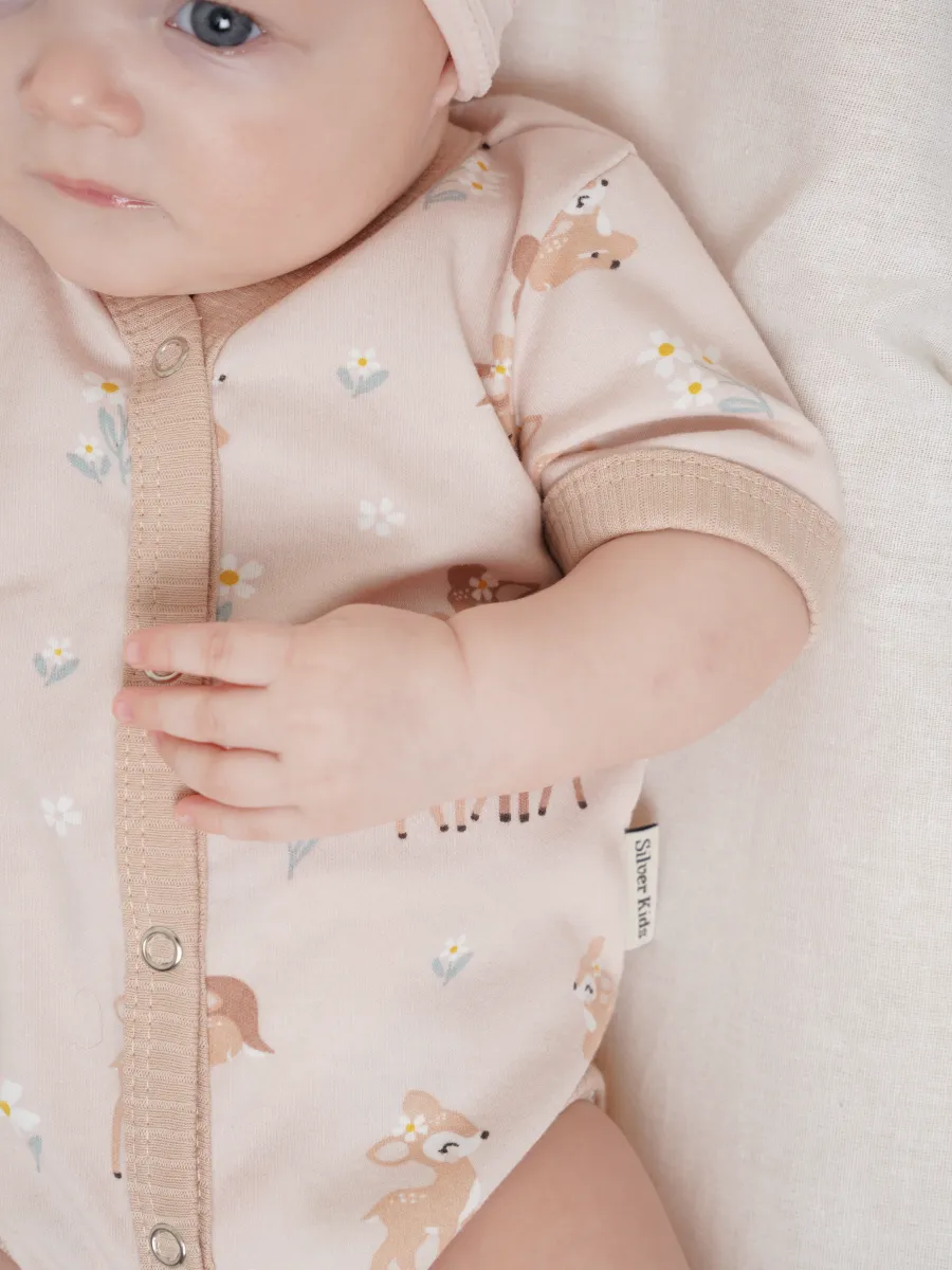 Боди 3 шт Супер Пупс нбр/3пр/бд/sk23/рубчик/леснаясказка - фото 21