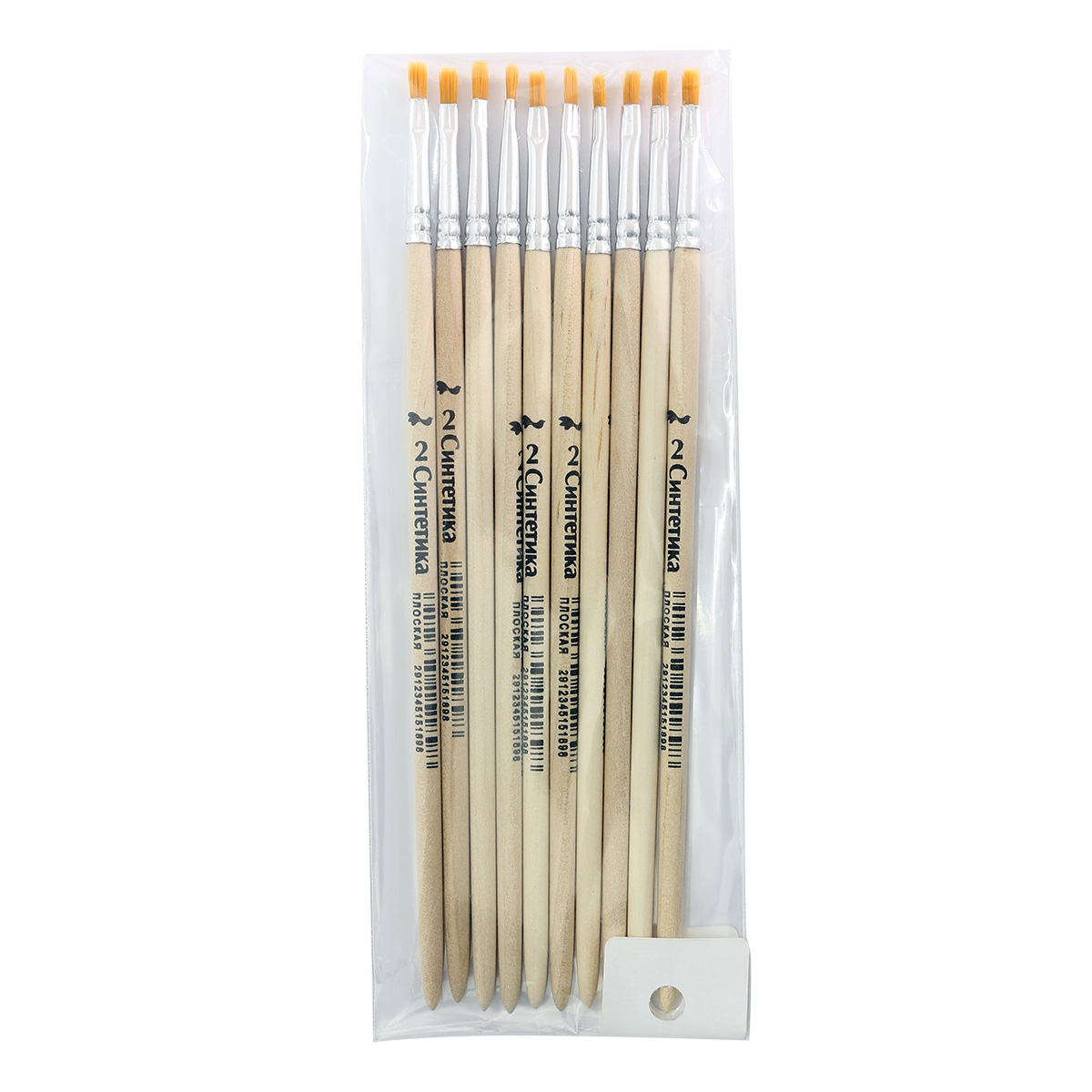 Кисть Артком 10 шт. (синтетика) - фото 3