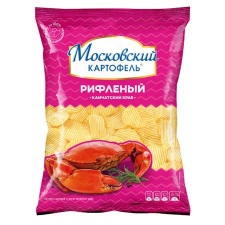 Чипсы Московский картофель камчатский краб 120г