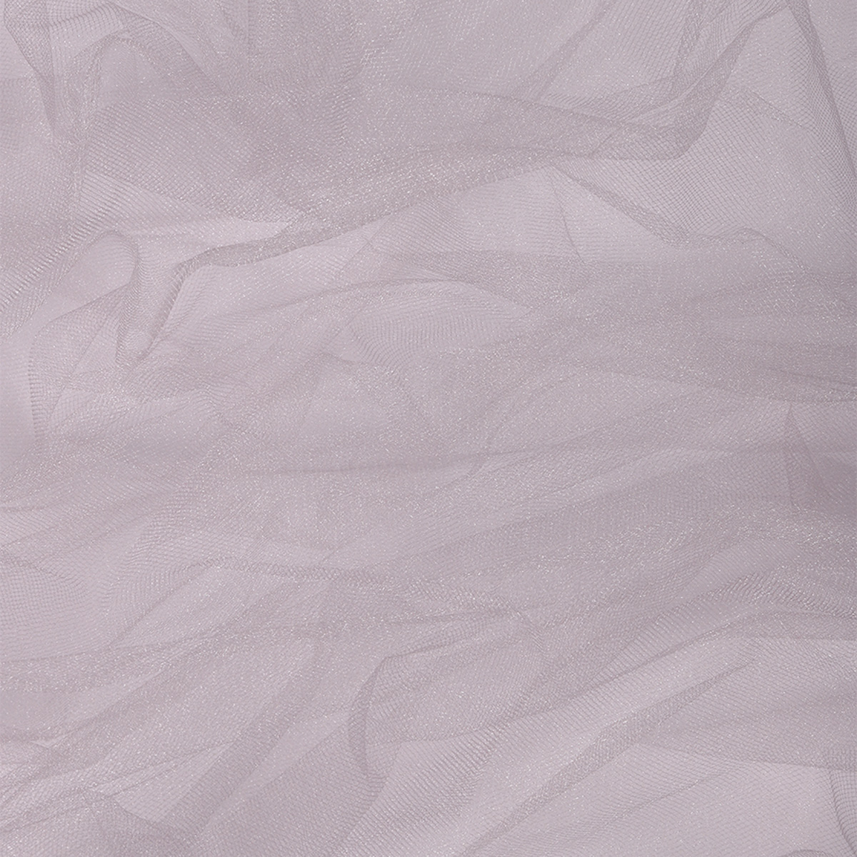 Фатин Кристалл TBY средней жесткости блестящий шир.300см уп.5м - серый серебро - фото 4