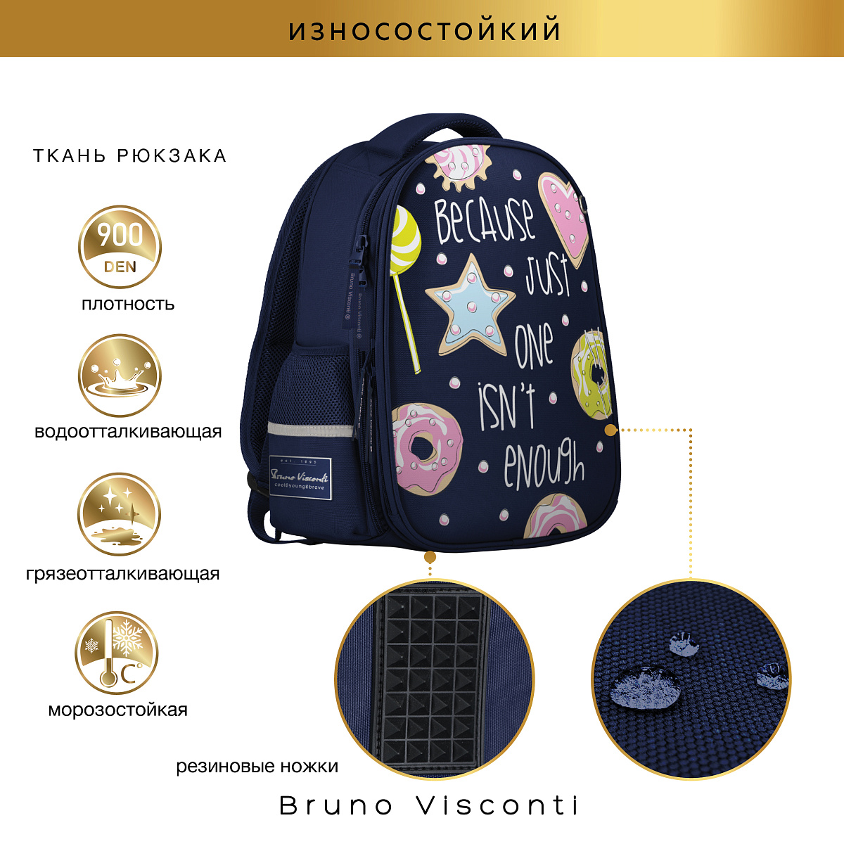 Рюкзак Bruno Visconti - фото 5