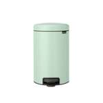Бак мусорный Brabantia NewIcon с педалью мятно-голубой 12л 233906