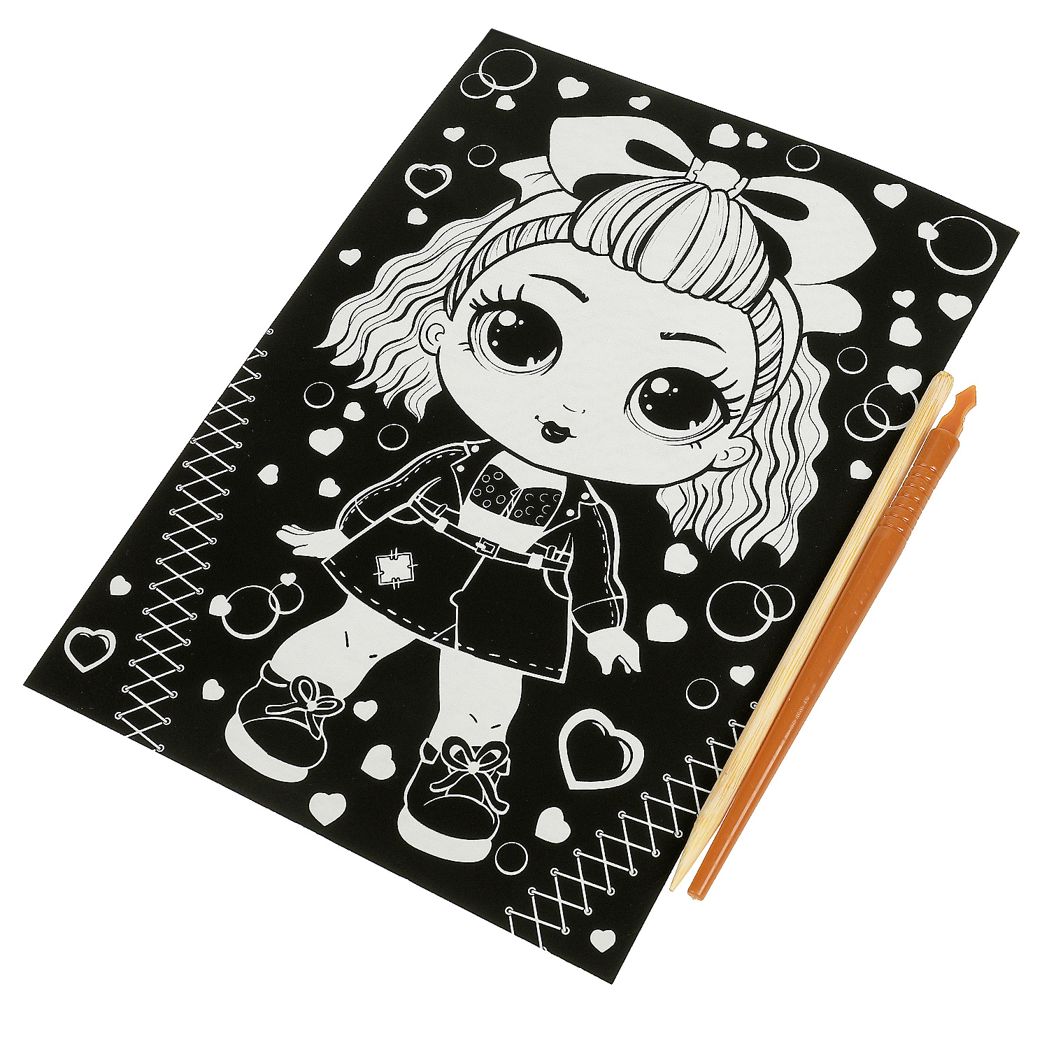 Гравюра Multiart Куколка-модница - фото 3