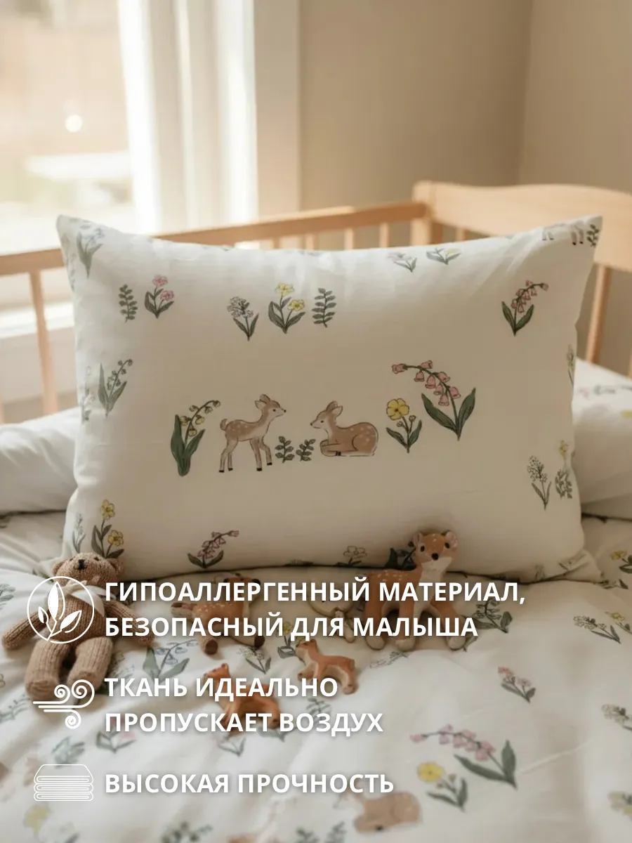 Комплект постельного белья COROCOCO детский 2 предм. - фото 3