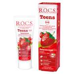 Зубная паста R.O.C.S. Teens Аромат знойного лета со вкусом земляники