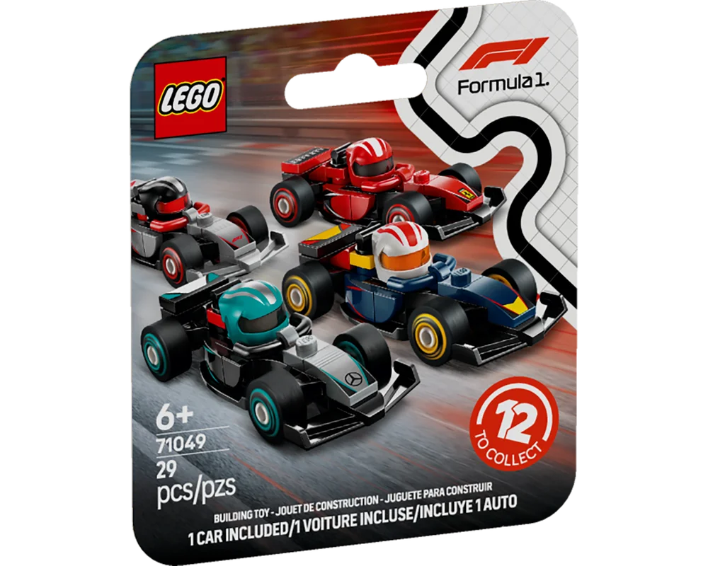 Конструктор LEGO Minifigures Minifigures 71049 Formula 1 6 дет. - фото 1