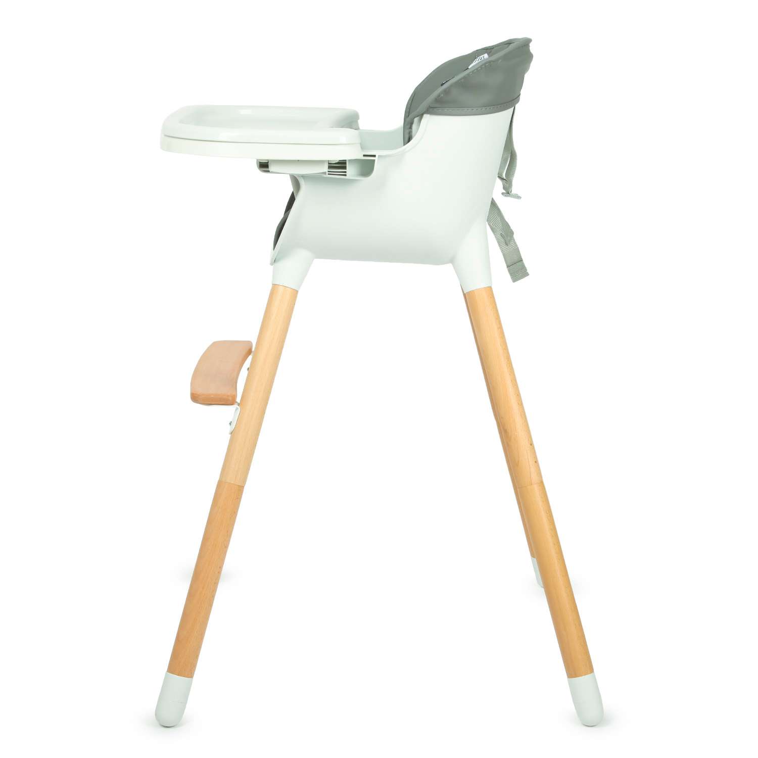 Стульчик для кормления Babyton Woody Grey трансформер - фото 5