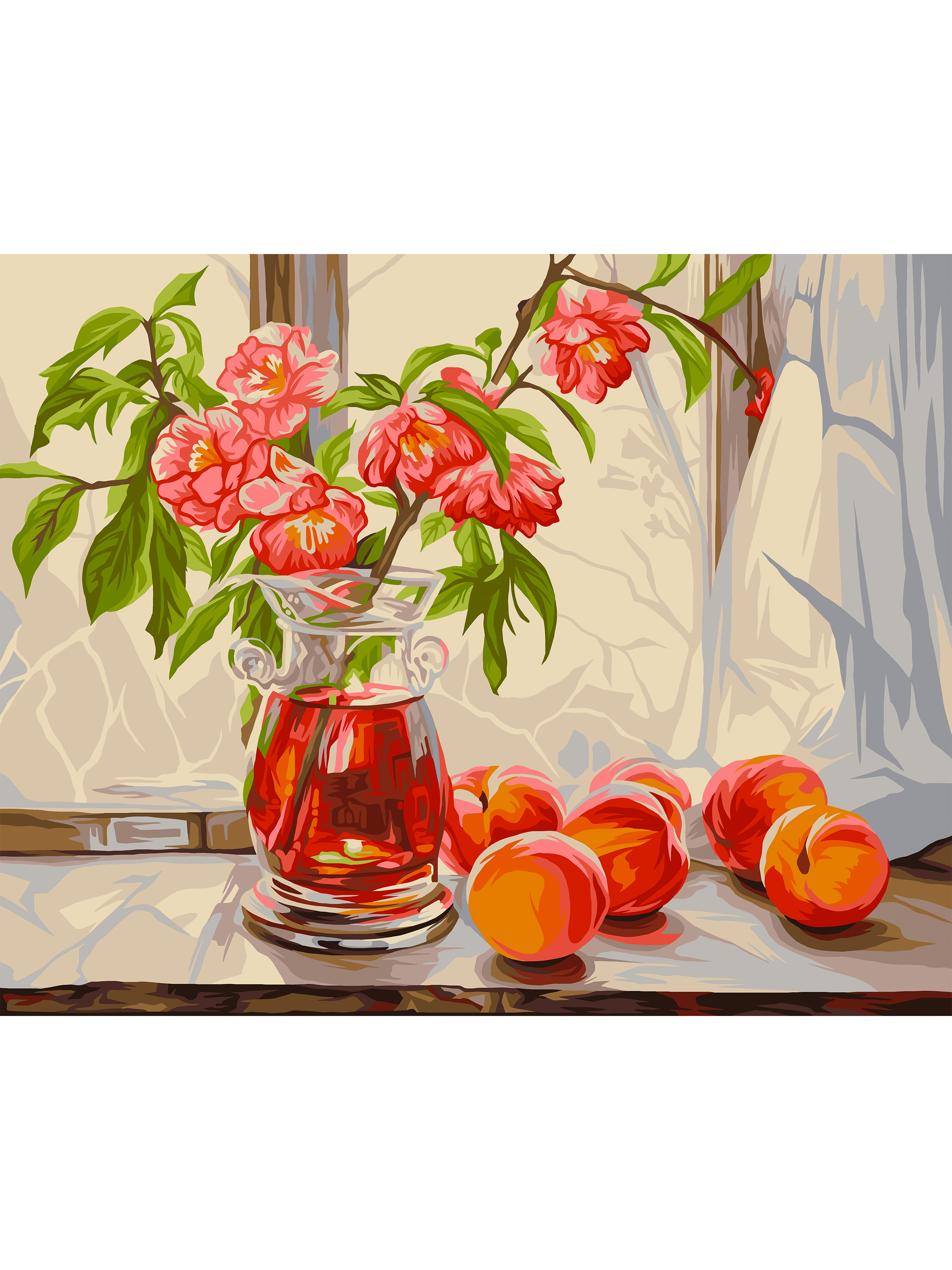 Картина по номерам Art sensation Лето на окне в ассортименте - фото 2