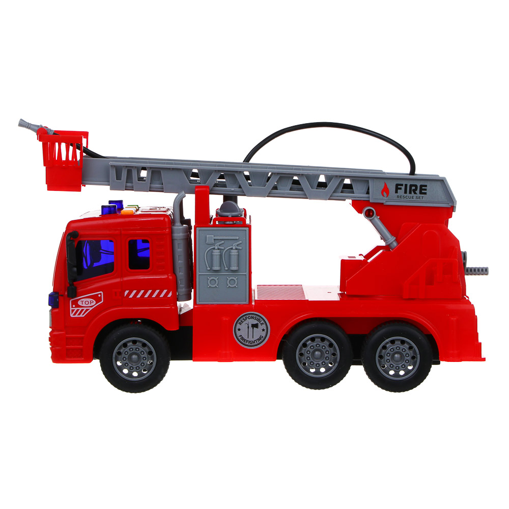 Пожарная машина Игроленд свет, звук, стреляет водой 292-452 - фото 12