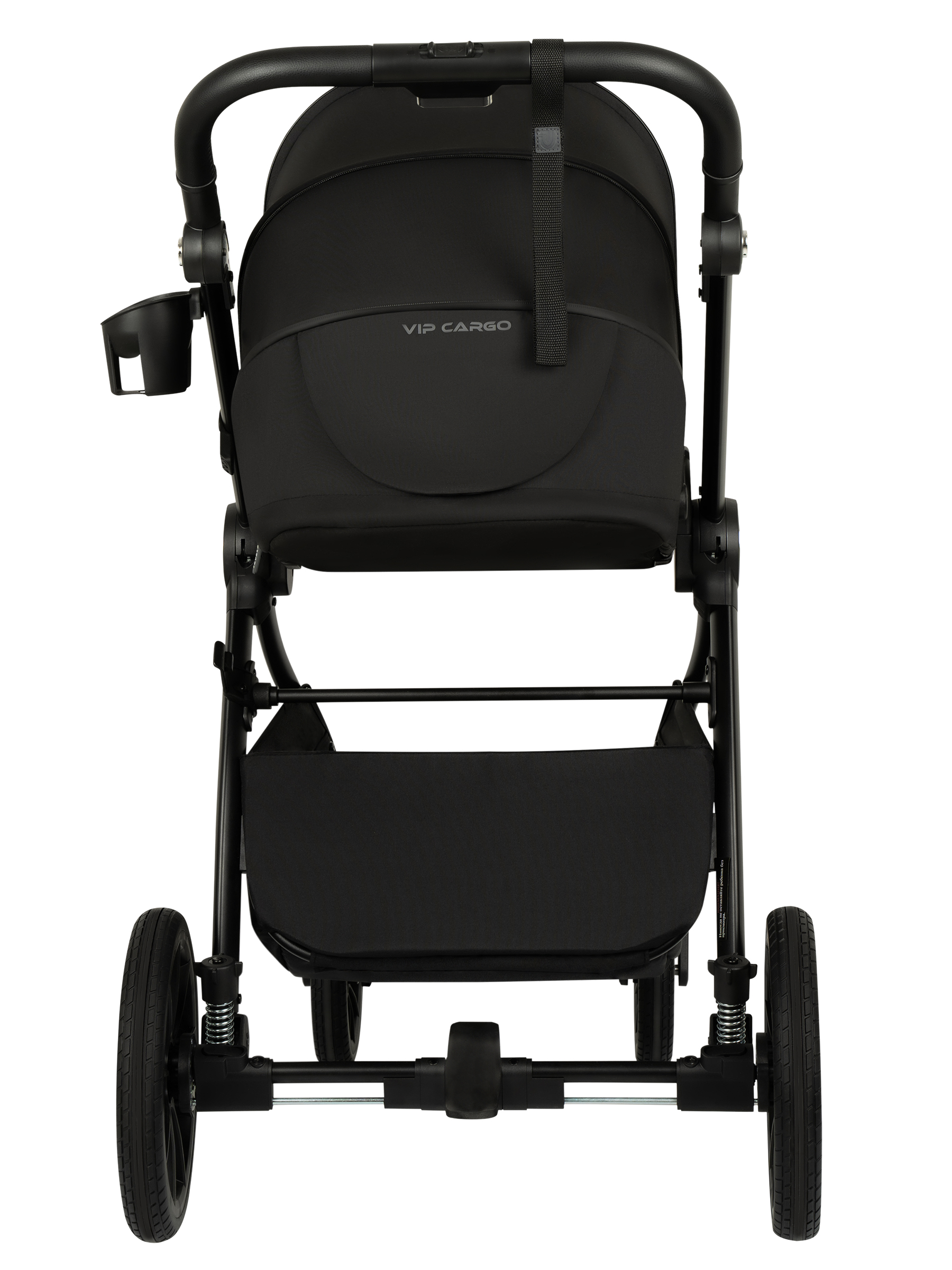 Коляска прогулочная JOVOLA LYRA черный - фото 22