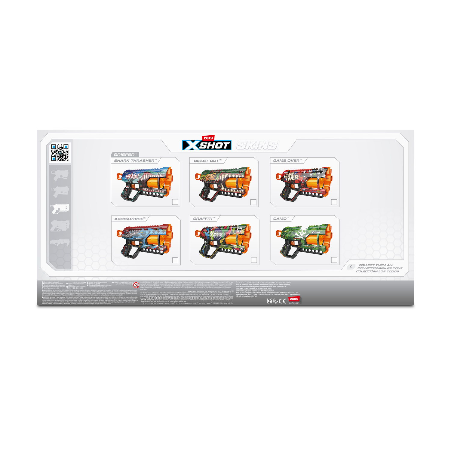 Бластер Zuru XSHOT  Skins Гриффер - фото 11