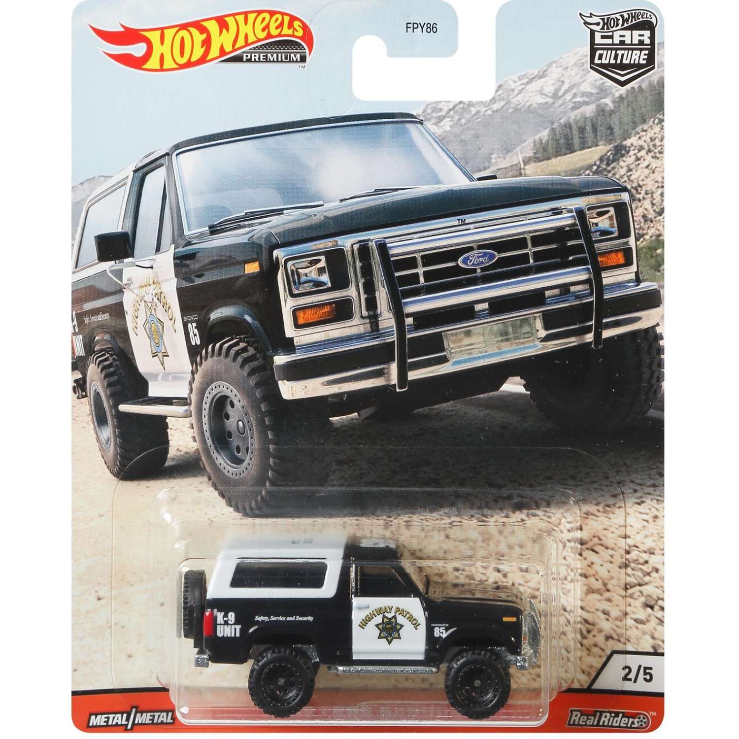 Автомобиль Hot Wheels Ford Car Culture 1:64 FPY86 - фото 2