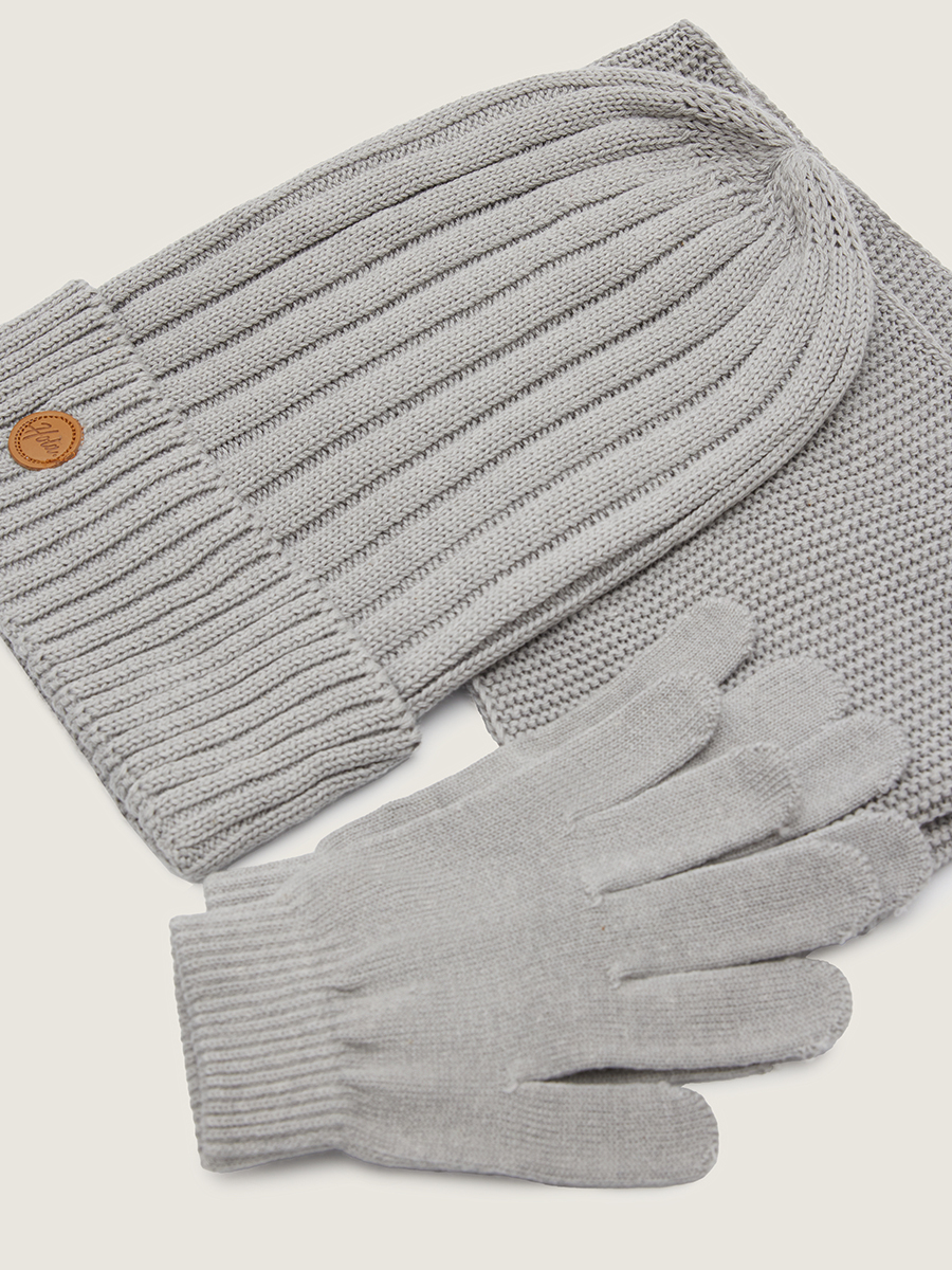 Шапка со снудом и перчатки HOLA 76206980002_0078029 - фото 4