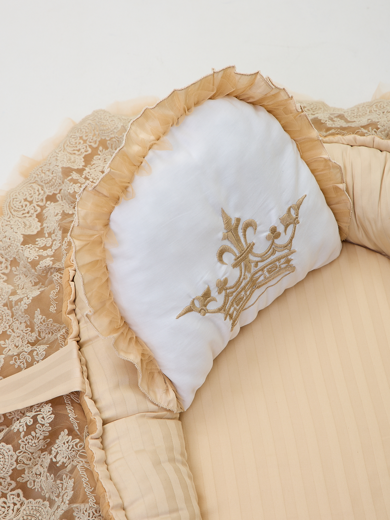 Конверт пеленальный (кокон) ТОСЯ БОСЯ бежевый - фото 4