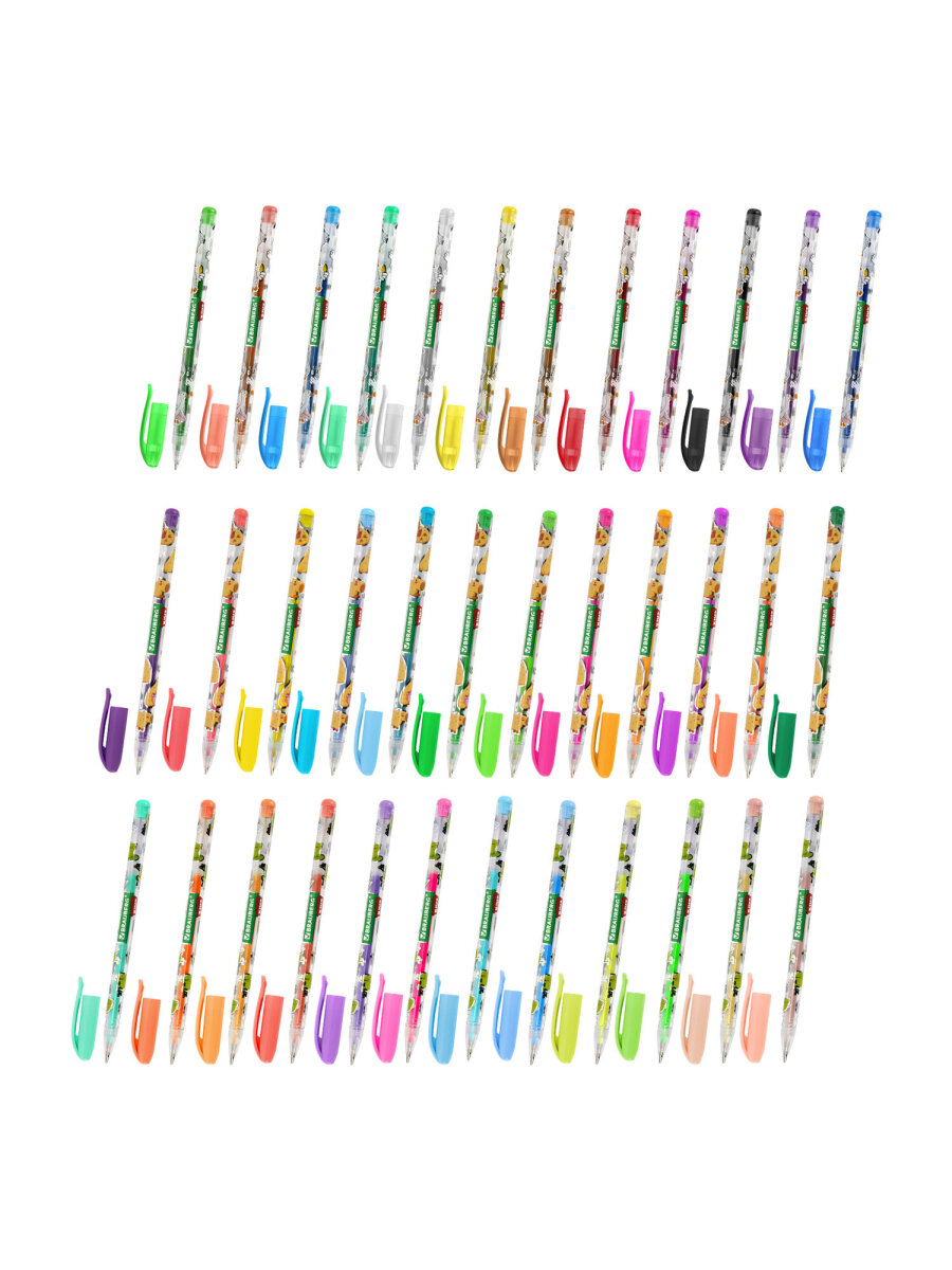 Ручка гелевая Brauberg 36 шт. - фото 3