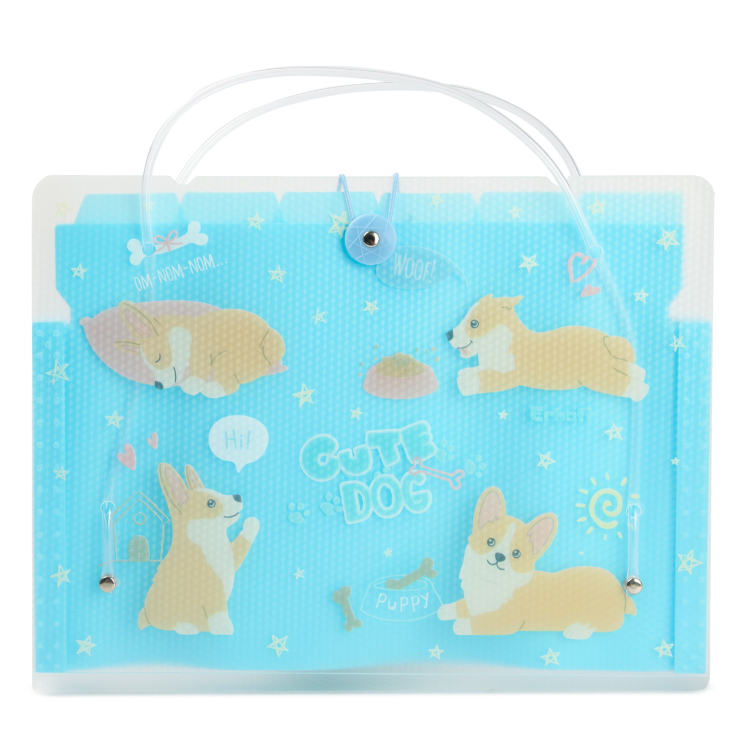 Папка для тетрадей Erhaft Корги А4 - фото 1