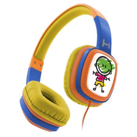 Наушники HARPER Kids HN-302 Orange-Blue