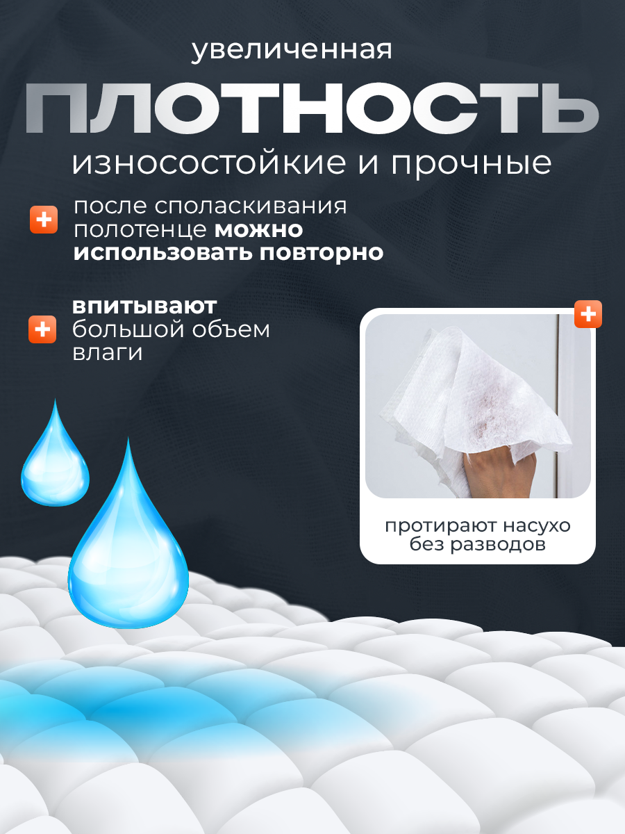 Салфетки в рулоне вискозные - фото 4